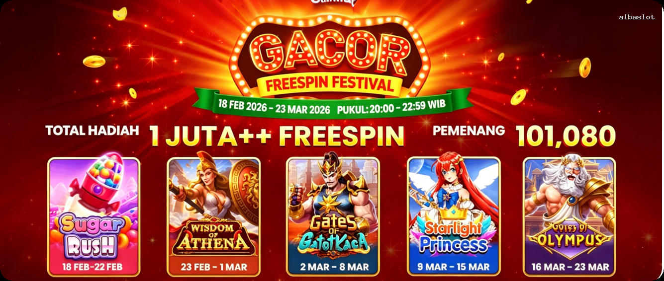 Login albaslot Sekarang Bonus Melimpah